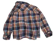 Vorschaubild 2 von Karohemd Jungen Gr. 92/98 Langarm Blau Kariert Freizeithemd