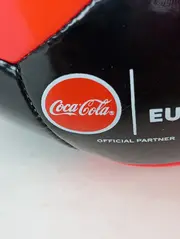 Vorschaubild 2 von COCA COLA Fußball UEFA EURO2024 Fan Ball Rot Schwarz Sammler Edition