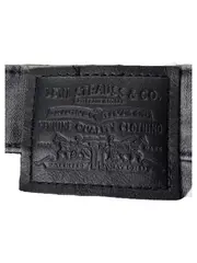 Vorschaubild 5 von Mile High Super Skinny Jeans Damen High Waist Grau W26 Destroyed