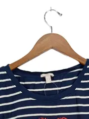 Vorschaubild 4 von Damen T-Shirt S Gestreift Lippenprint Mehrfarbig