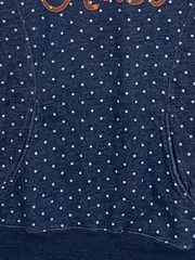Vorschaubild 4 von Ahoi Damen Kapuzenpullover Hoodie Gr. M Blau Punkte Maritim