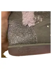 Vorschaubild 3 von Mädchen Schneestiefel Gr. 28,5 Grau Pailletten Glitzer Fellrand