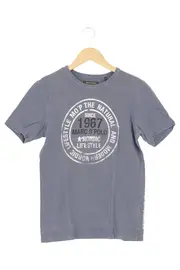 Vorschaubild 1 von MARC O POLO Herren T-Shirt Blau Gr. 46/S Casual Streetwear Logo-Print