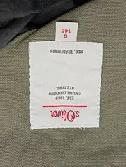 Vorschaubild 3 von Kinder Leichte Jacke Jungen Gr. 140 Grün Casual Sportlich