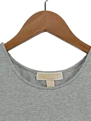 Vorschaubild 2 von Damen T-Shirt Grau S mit Cut-Out Schultern