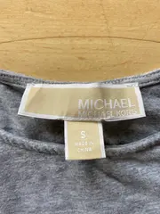 Vorschaubild 3 von Damen T-Shirt Grau S mit Cut-Out Schultern