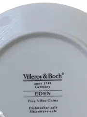 Vorschaubild 5 von EDEN Unterteller Porzellan Grün Blumen 14,5 cm