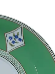 Vorschaubild 3 von EDEN Unterteller Porzellan Grün Blumen 14,5 cm