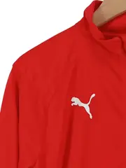 Vorschaubild 3 von Herren Trainingsjacke Rot Gr. 176 Sport Polyester
