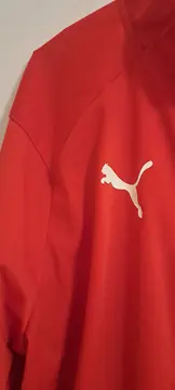 Vorschaubild 7 von Herren Trainingsjacke Rot Gr. 176 Sport Polyester