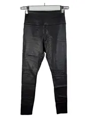 Vorschaubild 1 von Ultra High-Rise Leggings Damen Kunstleder Schwarz W26;34;XS