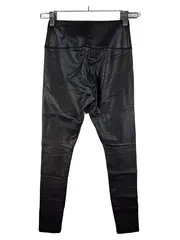 Vorschaubild 2 von Ultra High-Rise Leggings Damen Kunstleder Schwarz W26;34;XS