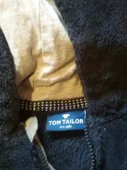 Vorschaubild 4 von Kinder Fleecejacke Gr. 74 Blau mit Kapuze Kuschelfleece