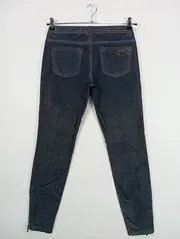 Vorschaubild 2 von Damen Jeans Straight Leg W27/36 Blau Casual Reißverschluss