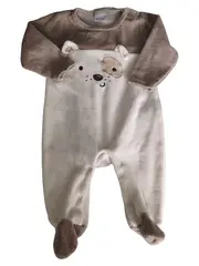 Vorschaubild 1 von Baby Overall Einteiler Gr. 68 Mehrfarbig Hund Tiermotiv Casual