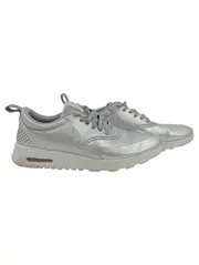 Vorschaubild 1 von Air Max Thea Damen Sneaker Leder Gr. 39 Silber Freizeit Sportlich