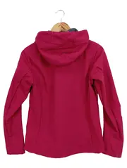 Vorschaubild 2 von Damen Softshelljacke Gr. M Pink Outdoor Kapuze Fleece gefüttert