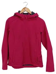 Vorschaubild 1 von Damen Softshelljacke Gr. M Pink Outdoor Kapuze Fleece gefüttert