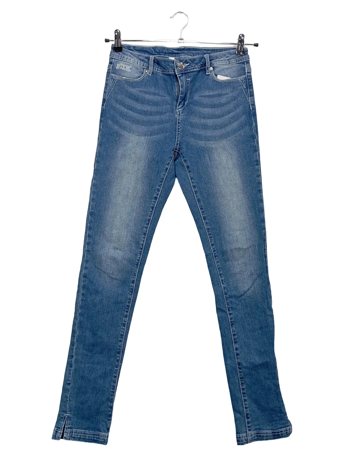 STONEDEEK Jeans Slim Fit Damen W27 Blau