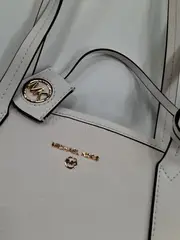 Vorschaubild 3 von Damen Henkeltasche Tote Bag Leder Grau Elegant