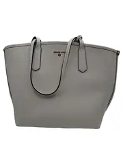 Vorschaubild 2 von Damen Henkeltasche Tote Bag Leder Grau Elegant