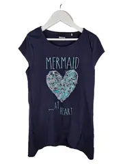 Vorschaubild 1 von Mädchen T-Shirt Mermaid at Heart Gr. 146/152 Blau