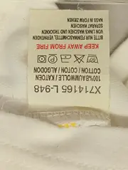 Vorschaubild 4 von Kinder Poloshirt Gr. 56 Weiß mit Bär Stickerei Kurzarm