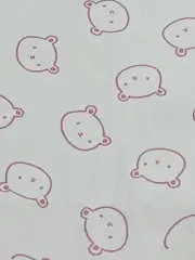 Vorschaubild 5 von Baby Body Mädchen Gr. 74 Bärchen Muster Weiß Rosa Baumwolle