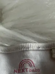 Vorschaubild 4 von Baby Body Mädchen Gr. 74 Bärchen Muster Weiß Rosa Baumwolle