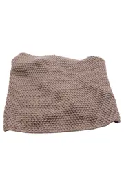Vorschaubild 2 von Schal Damen Braun Polyacryl Strickmuster Casual Klassisch