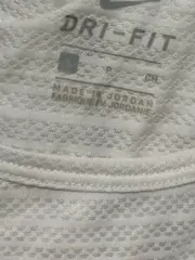 Vorschaubild 2 von Damen Sport T-Shirt Weiß Gr. S Kurzarm Polyester Dri-FIT