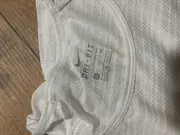 Vorschaubild 3 von Damen Sport T-Shirt Weiß Gr. S Kurzarm Polyester Dri-FIT