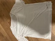 Vorschaubild 4 von Damen Sport T-Shirt Weiß Gr. S Kurzarm Polyester Dri-FIT