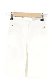 Vorschaubild 1 von Kinder Shorts Gr. 74 Weiß Casual Klassisch Preppy Baumwolle