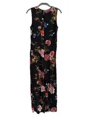Vorschaubild 5 von Damen Maxikleid Gr. 36 Blumenmuster Viskose Mehrfarbig