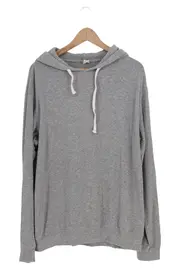 Vorschaubild 1 von Herren Kapuzenpullover Hoodie Grau Gr. M Viskose Casual
