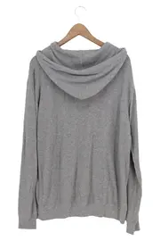 Vorschaubild 2 von Herren Kapuzenpullover Hoodie Grau Gr. M Viskose Casual