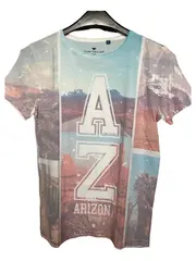 Vorschaubild 1 von Herren T-Shirt L 50 Arizona Wüste Casual Mehrfarbig Print