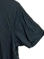 Vorschaubild 3 von Herren T-Shirt Schwarz Gr. 50/L Casual Baumwolle