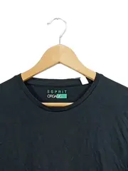 Vorschaubild 2 von Herren T-Shirt Schwarz Gr. 50/L Casual Baumwolle