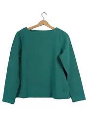 Vorschaubild 1 von Damen Pullover Langarm Petrol Rippstrick Gr. S 36