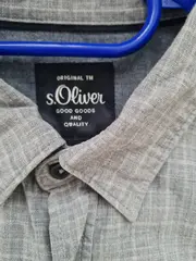 Vorschaubild 5 von Herren Hemd Langarm Grau Business M Kariert