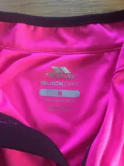 Vorschaubild 5 von Damen Sport Shirt Gr. 40 Pink Kurzarm Sportlich Quickdry