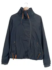 Vorschaubild 1 von Damen Sweatjacke Gr. 38/M Blau Casual Reißverschluss