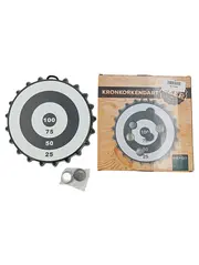 Vorschaubild 1 von Kronkorken Dartscheibe Zielspielzeug Schwarz Metall Kunststoff Ø 24cm