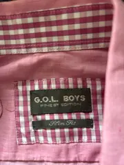 Vorschaubild 4 von NEW G.O.L. Boys Hemd Jungen Gr. 146 Rosa Slim Fit Business Baumwolle