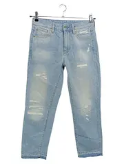 Vorschaubild 1 von Damen Jeans Straight Leg W25/34/XS Blau Streetwear Vintage