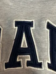 Vorschaubild 3 von Kapuzenpullover Kinder Grau Gr. 116 Logo Hoodie