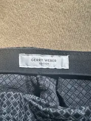 Vorschaubild 3 von Edition Damen Stoffhose Gr. 42 Grau Geometrisch Business