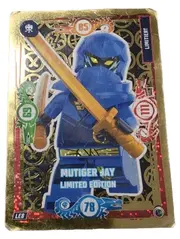 Vorschaubild 1 von Ninjago Sammelkarte Mutiger Jay Limited Edition Trading Card Game